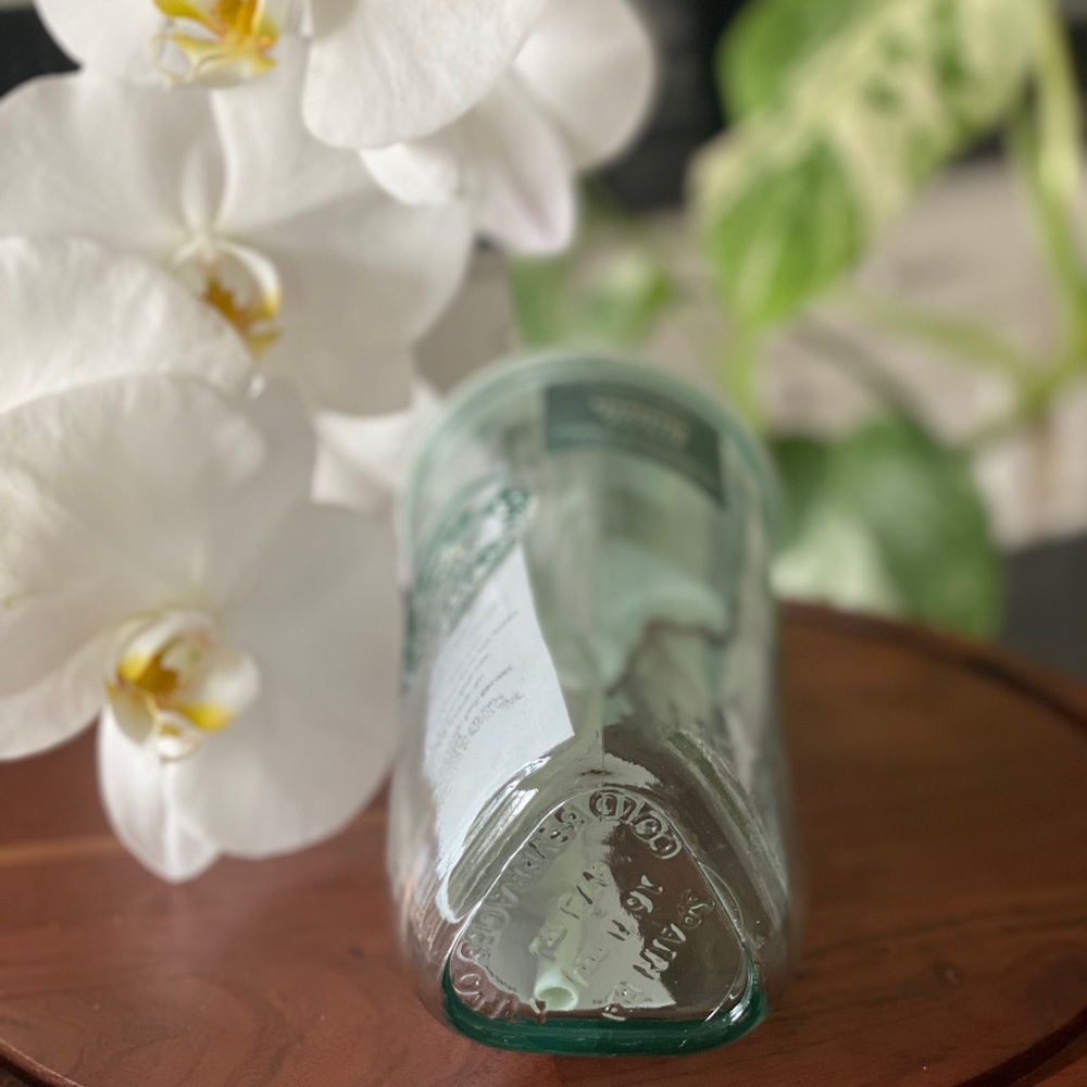 NWT Starbucks Spring 2023 Recycled Glass Mint Triangle Bottom 16oz Tumbler - Picture 12 of 13